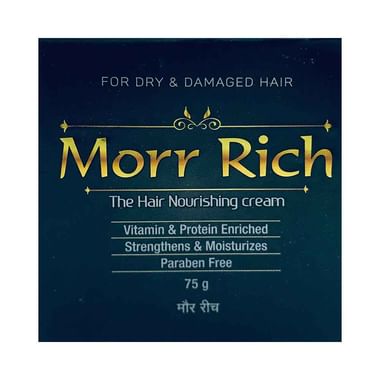 Morr Rich Hair Nourishing Cream For Dry & Damaged Hair