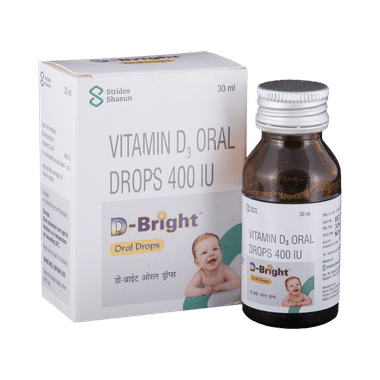 D Bright  400IU  Drop