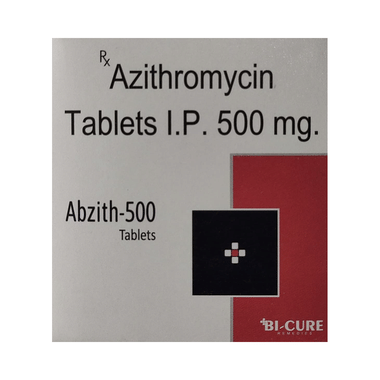 Abzith 500 Tablet