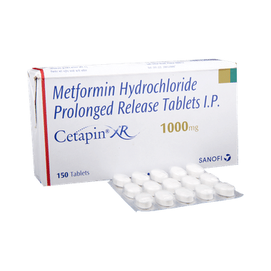 Cetapin XR 1000mg Tablet