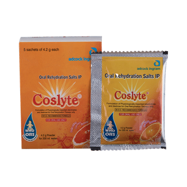 Coslyte Powder With Electrolytes | For Oral Rehydration Therapy