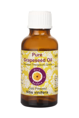 Deve Herbes Pure Grapeseed/Vitis Vinifera Cold Pressed Oil