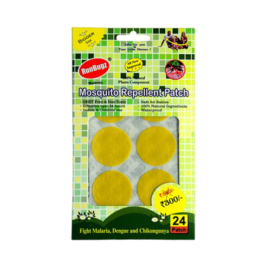 Runbugz Mosquito Repellent Patch Yellow