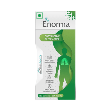 Enorma Obstructive Sleep Apnea | For Restful Sleep, Immunity & Healthy Respiratory Function | Tablet