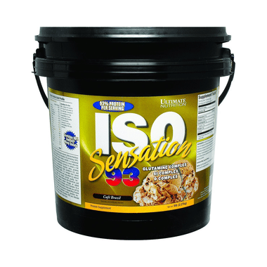 Ultimate Nutrition ISO Sensation 93 Whey Isolate Protein | Flavour Cafe Brazil Powder