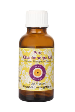 Deve Herbes Pure Chaulmoogra/Hydnocarpus Wightiana Oil