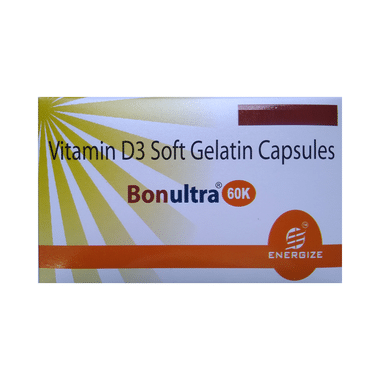 Bonultra 60K Soft Gelatin Capsule