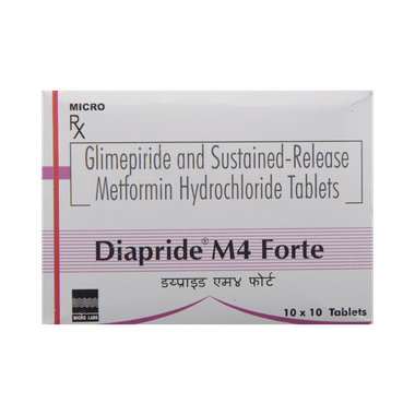 Diapride M4 Forte Tablet PR