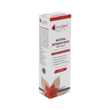 Everteen Natural Intimate Wash With Yogurt For Teens