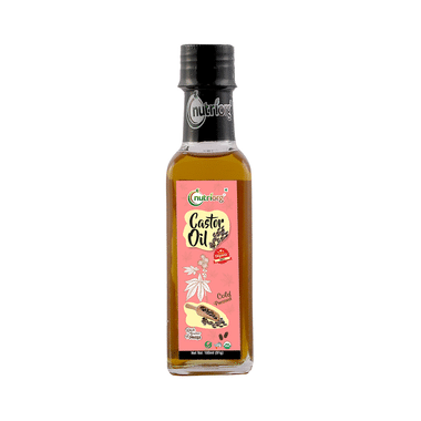 Nutriorg Certified Organic Castor Cold Pressed Oil