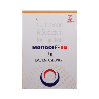 Monocef-SB 1g Injection