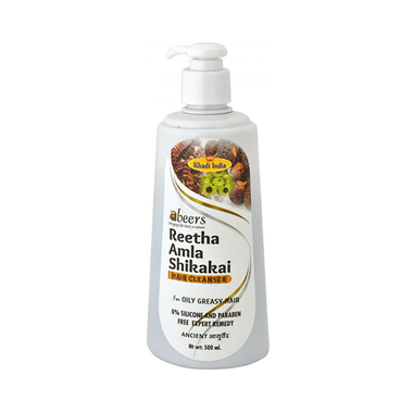 Khadi India Abeers Hair Cleanser Reetha Amla Shikakai