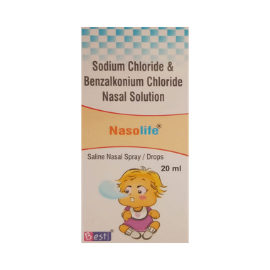 Nasolife Saline Nasal Spray/Drop