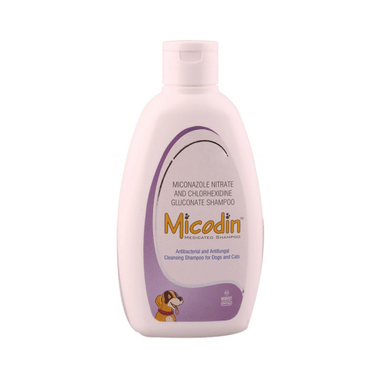 Micodin Medicated Cleansing Shampoo For Dogs And Cats