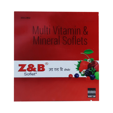 Z & B Multi Vitamin & Mineral Softlet
