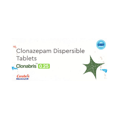 Clonabris 0.25 Tablet DT