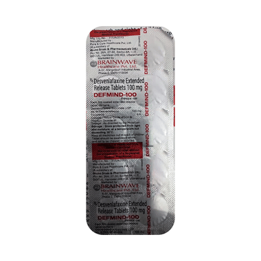 <span style='color:#626A7A'>Defmind 100mg Tablet</span>