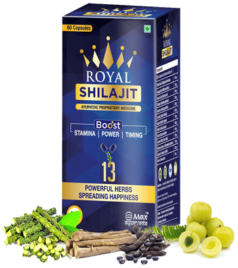 Max Ayurveda Royal Shilajit Capsule Max Ayurveda Royal Shilajit Capsule