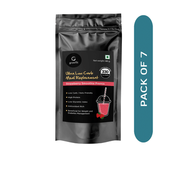 Growfit Meal Replacements Smoothies Strawberry
