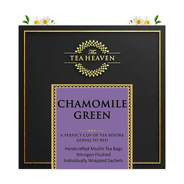 The Tea Heaven Chamomile Green Tea Bag (6.5gm Each)