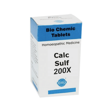 Bahola Calc Sulf Biochemic Tablet 200X