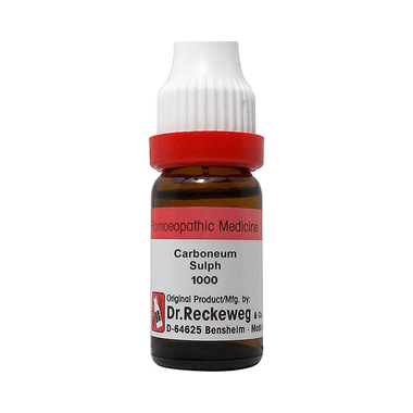 Dr. Reckeweg Carboneum Sulph Dilution 1000 CH