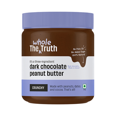 The Whole Truth Dark Chocolate Peanut Butter Crunchy