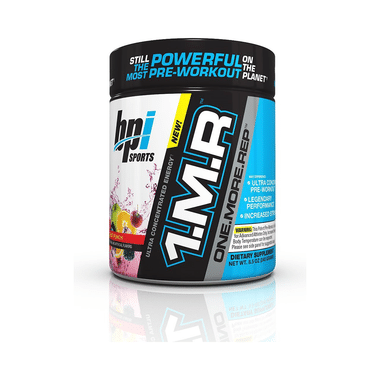 BPI Sports 1MR One More Rep Ultra Concentrated Energy Supplement Powder Fruit Punch