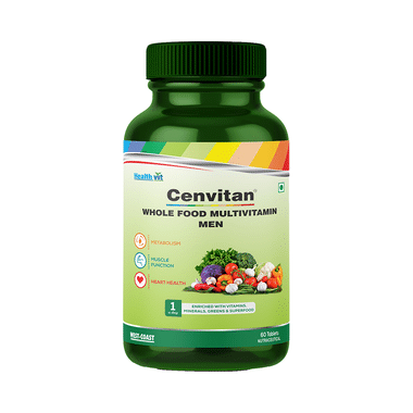 HealthVit Cenvitan Whole Food Multivitamin Men Tablet