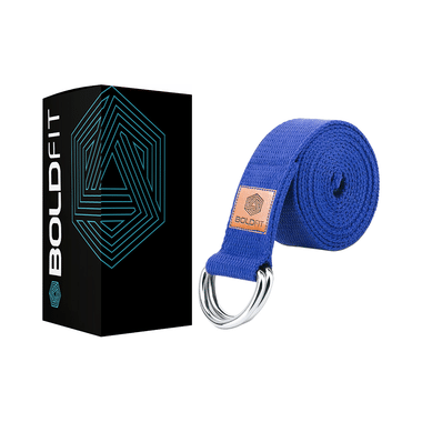 Boldfit Yoga Belt Blue