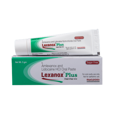 Lexanox Plus Oral Paste Sugar Free