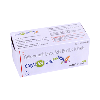 <span style='color:#626A7A'>Cefidol 200 LB Tablet</span>