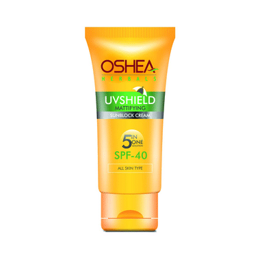 Oshea Herbals UVShield Sun Block Cream Mattifying SPF 40