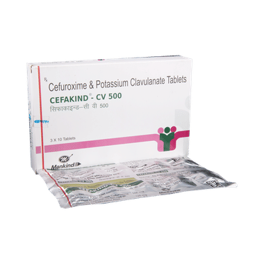 Cefakind-CV 500 Tablet