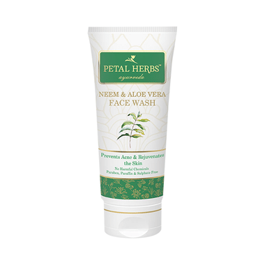 Petal Herbs Ayurveda Neem & Aloe Vera Face Wash