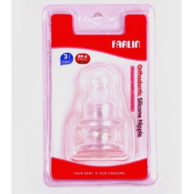 Farlin Orthodontic Silicone Nipple Large