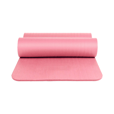 Boldfit Yoga Mat with Carrying Strap Pink