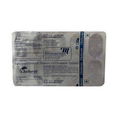 Chelorat Chewable Tablet