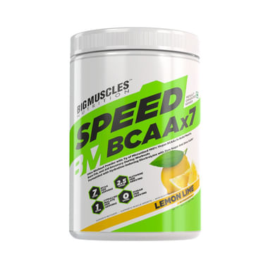 Big  Muscles Nutrition Speed BCAAx7 Lemon and Lime