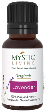 Mystiq Living Lavender Essential Oil 100% Pure Therapeutic Grade