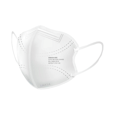 Swasa PM 2.5 N95 FFP2 Anti-Pollution Face Mask White