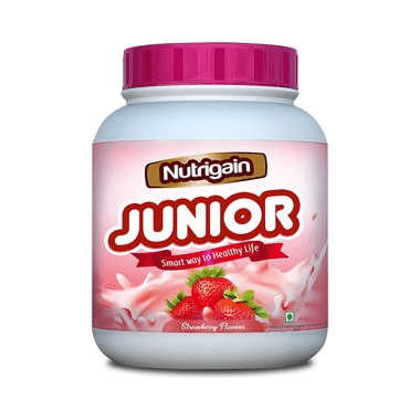 Ayurwin Nutrigain Junior Powder Strawberry