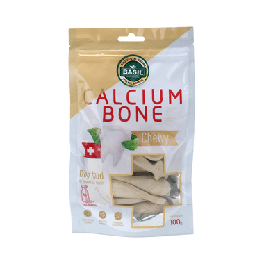 Basil Calcium Bone Chewy (100gm Each)