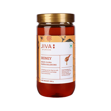 Jiva Ayurveda Multiflora Honey for Immunity & Antioxidant Support