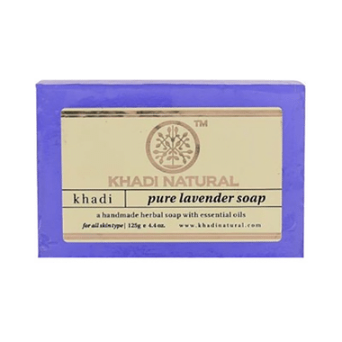 Khadi Naturals Ayurvedic Pure Lavender Soap