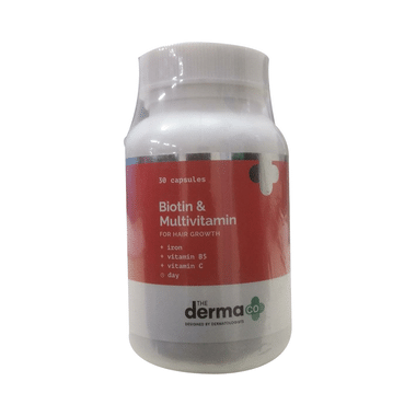 The Derma Co Biotin & Hair Vitamins Capsule
