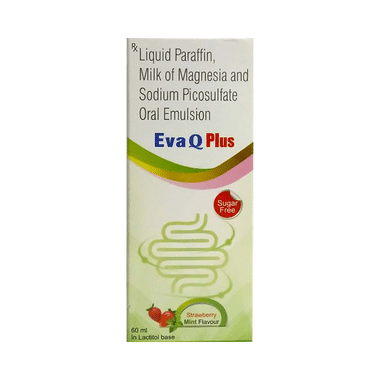 Eva Q Plus  Oral Emulsion Strawberry Mint Sugar Free