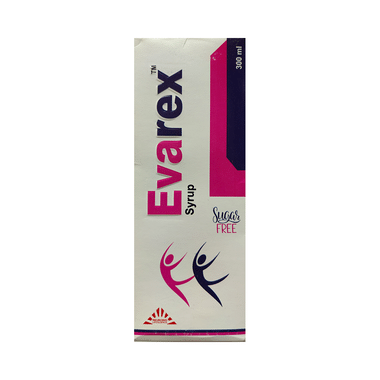 Evarex Syrup Sugar Free