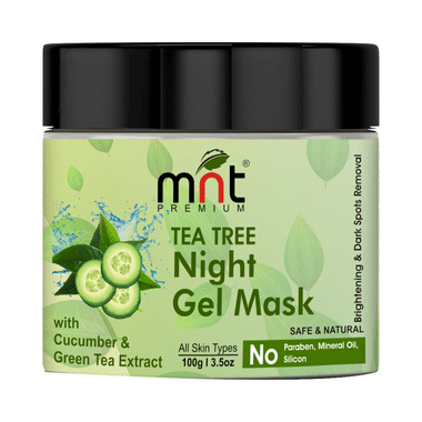 MNT Premium Tea Tree Night Gel Mask