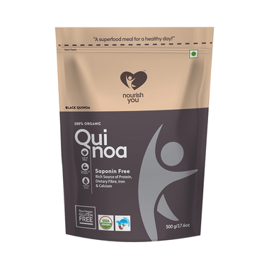 Nourish You Organic Black Quinoa Seeds